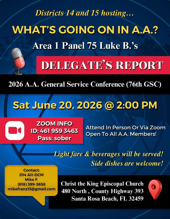 Delegates REprot